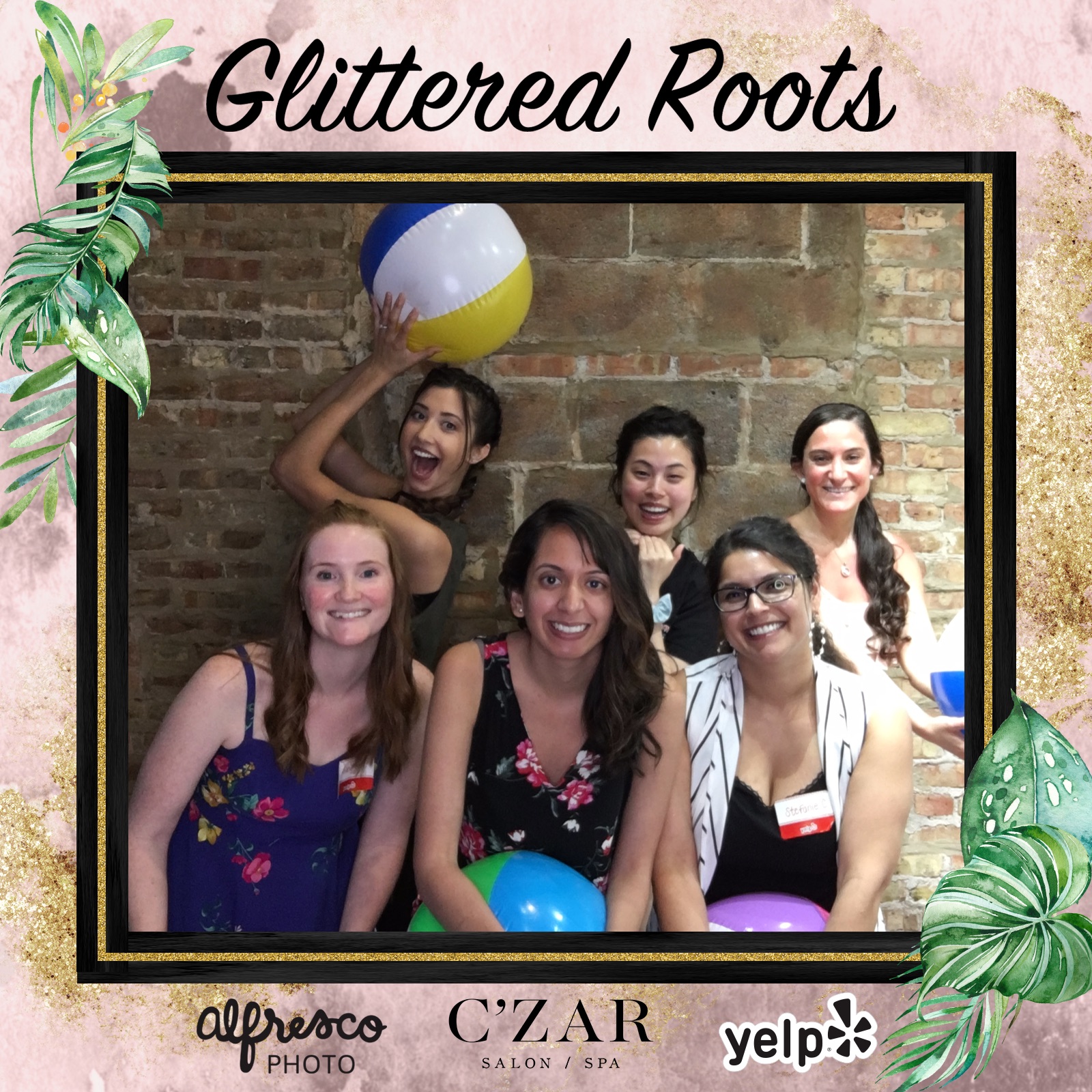 Yelp Elite: Glittered Roots | View more photos from the event at events.alfrescophoto.com/u/AlfrescoPhoto/Yelp-Elite-Glittered-Roots